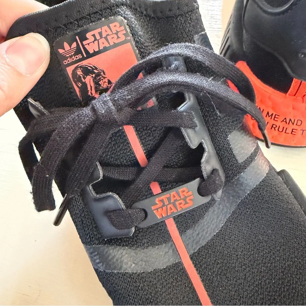 Rare Adidas x Star Wars NMD_R1 Darth Vader Sneakers‎ - Men’s 6.5 / Women’s 7.5